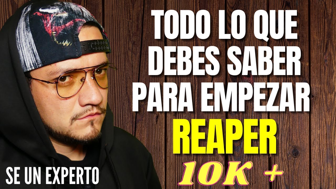 Reaper desde cero - Como Editar - Exportar - Grabar (Todo lo que debes saber) - Tutorial en Español