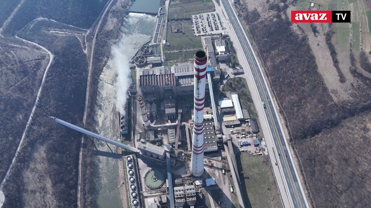 Pogledajte fascinantne snimke dimnjaka TE Kakanj: Grdosija od 300 metara