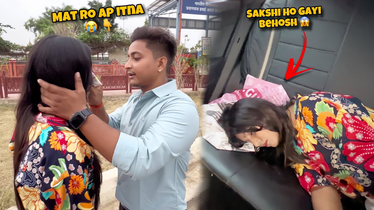 Mat Ro Itna 😭 Main jaldi aa jaunga  | Sakshi Behosh Ho Gayi 😱 – Full Story❤️‍🩹