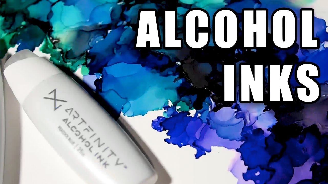 Vibrant, Professional, Dye-Based Alcohol Inks! Introducing Artfinity Alcohol Inks!