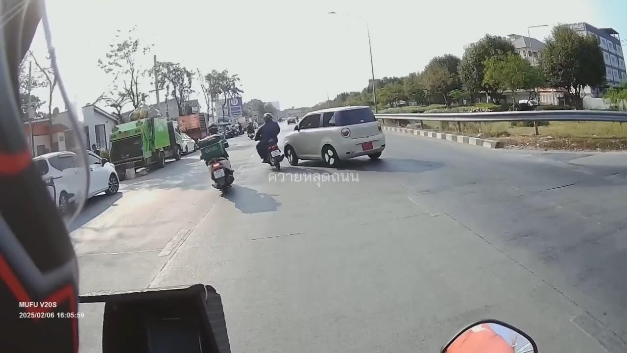 Dashcam Thailand Feb 2025 Part 3 - Bad driving and accidents, close calls