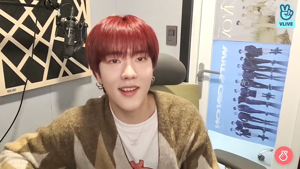 [VLIVE] OMEGA X ‘Junghoon’ - Tell me in advance Black milk tea 50 pearl added sugar content | 211006