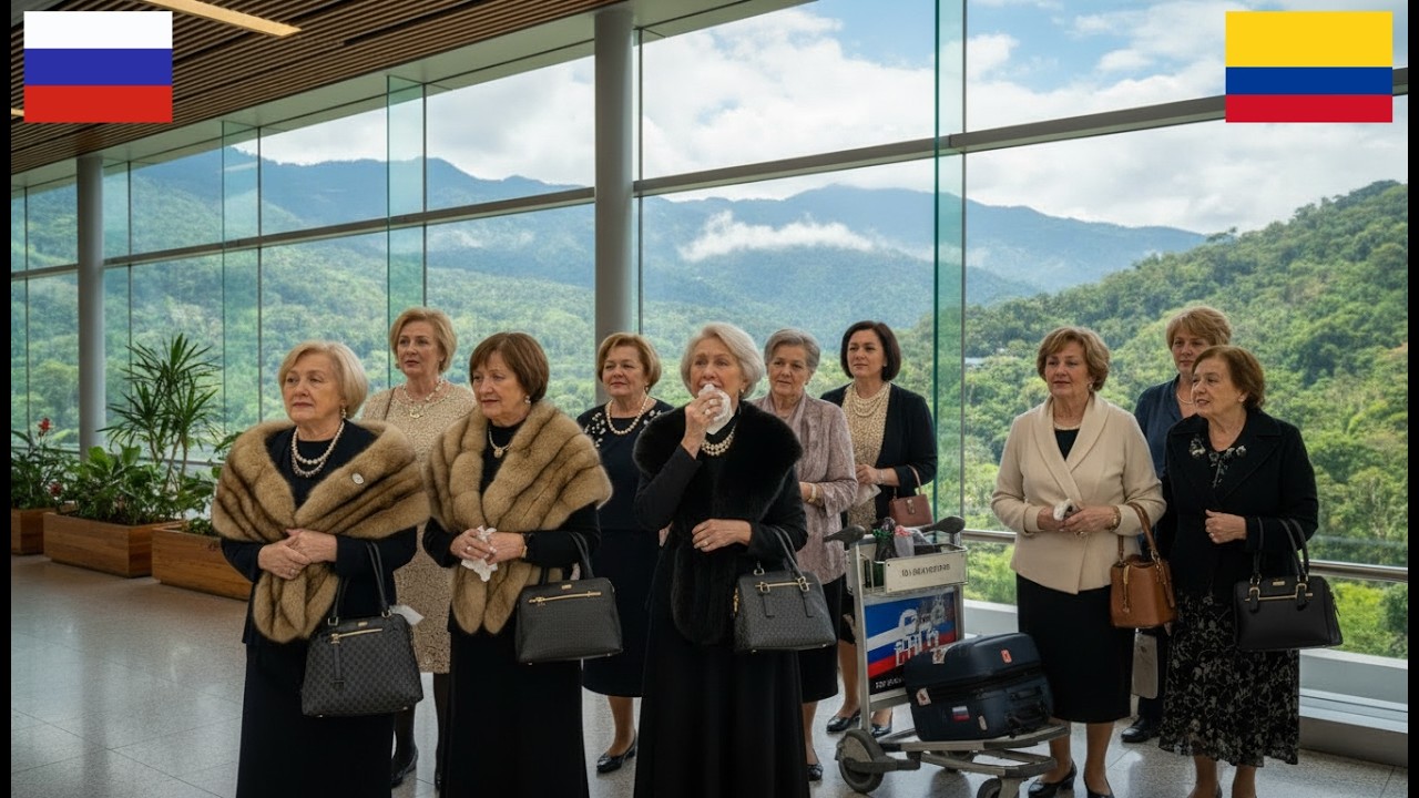 14 esposas de magnates rusos llegan a Colombia y lloran al decidir no volver por su belleza natural