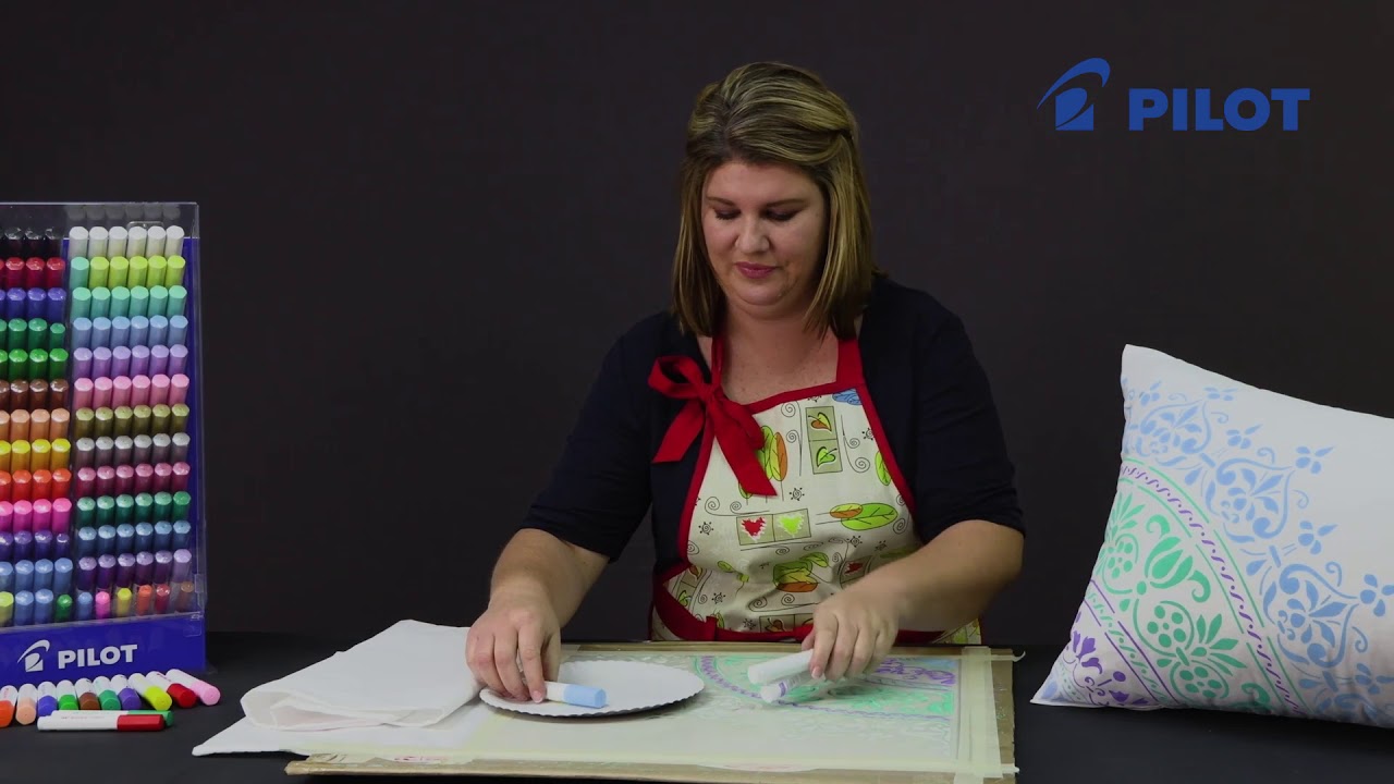 Work on Fabric Using Pilot's Pintor Markers