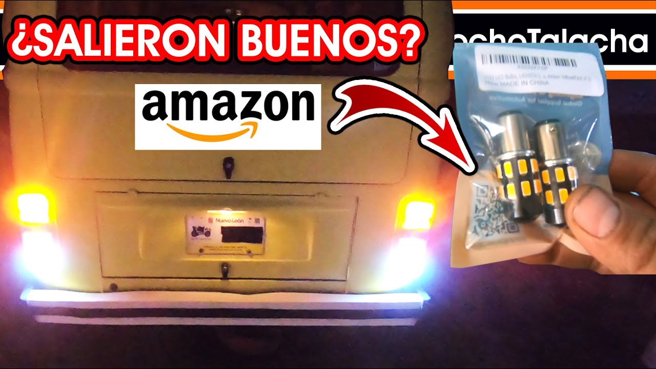 Probé los mejores LEDs económicos en Amazon para la Combi | VochoTalacha
