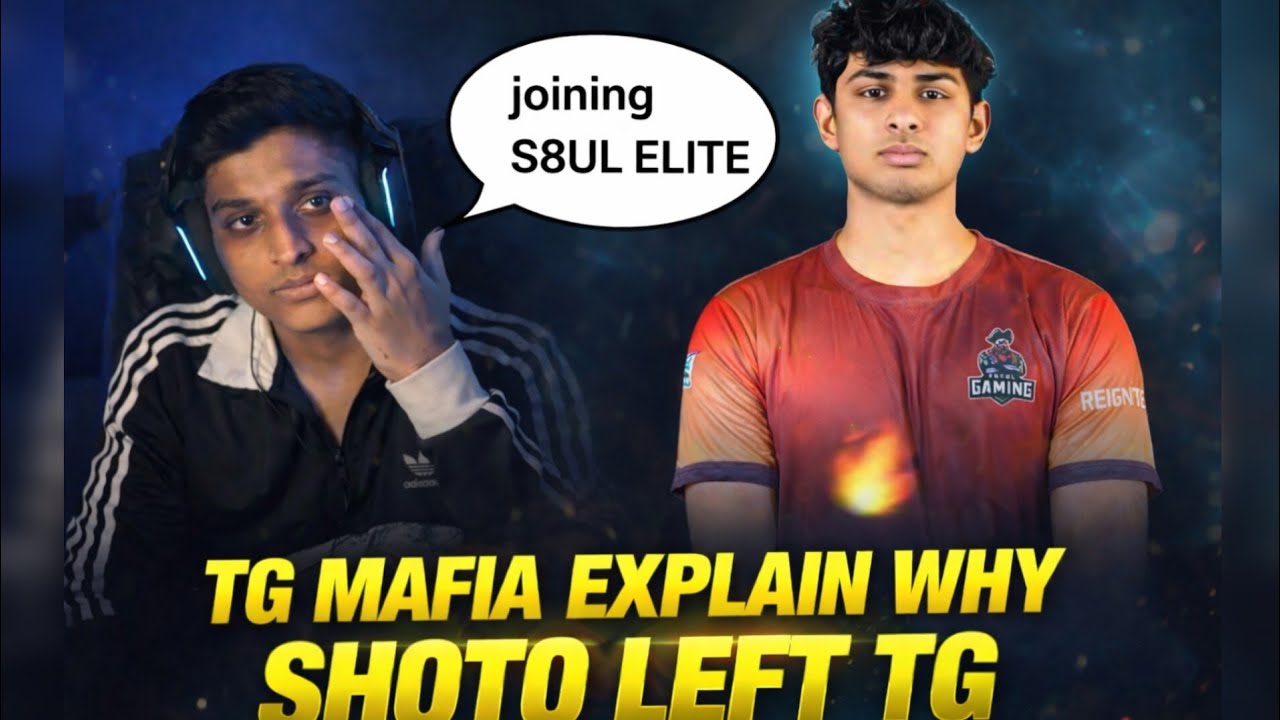WHY SHOTO LEFT TG EXPLAIN BY TG MAFIA 🥺❤️ @shotoff17 #tgesports #tgshoto #totalgaming #esports 