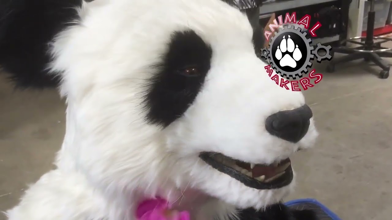 Animatronic Panda Bear Costume by Animal Makers