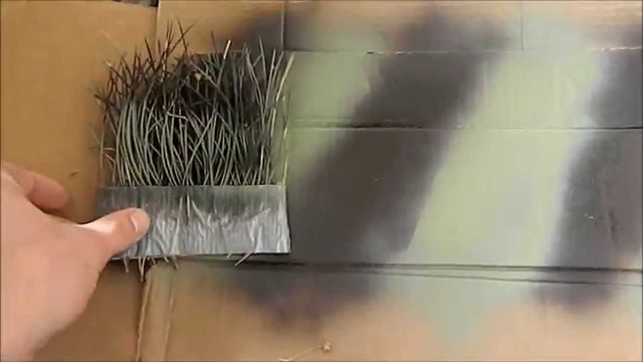DIY 2 Color Rifle Camo Cheap, Easy and Fast!