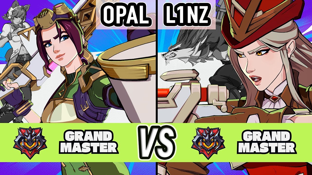 2XKO ▰ Opal (Caitlyn / Ahri) vs L1Nz (Caitlyn / Warwick) ▰ High Level Gameplay