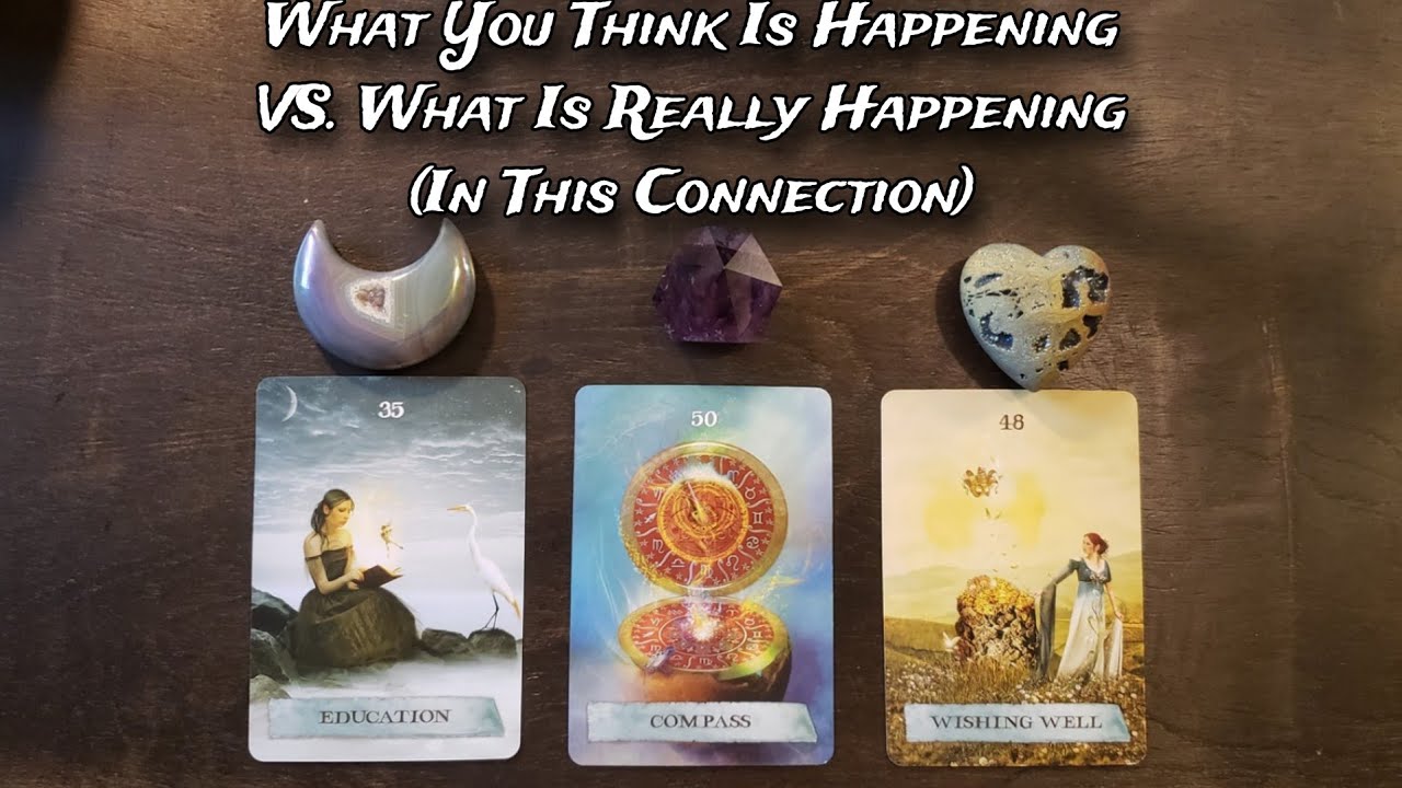 😏 What You Think Is Happening In This Connection VS. What Is Really Happening 💕 Pick A Card Reading