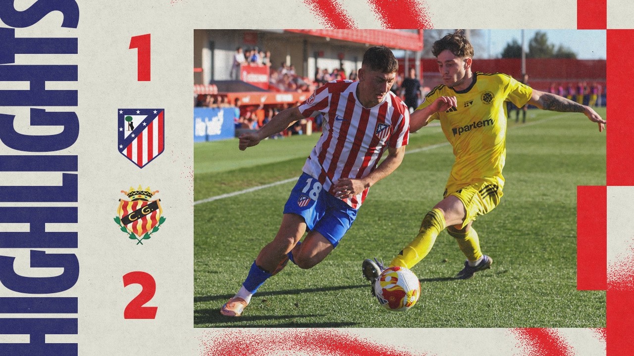 Atl&eacute;tico Madrile&ntilde;o 1-2 N&agrave;stic | ⚽ Bo&ntilde;ar | HIGHLIGHTS, Primera Federaci&oacute;n, MD25