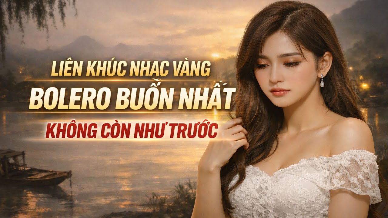 Liên Khúc Nhạc Vàng Bolero Buồn Nhức Nhói | Không Còn Như Trước – Nghe Là Thấm