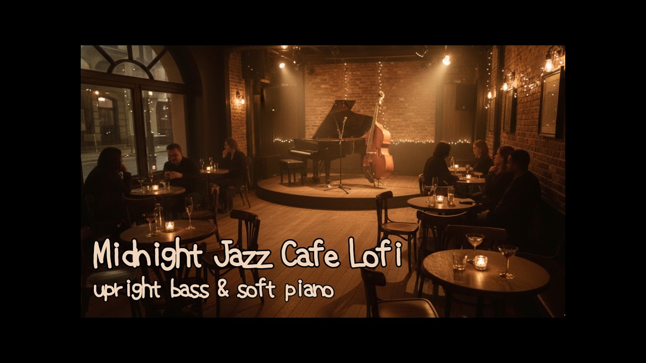 【BGM】Midnight Jazz Cafe Lofi｜深夜カフェ・ジャズLo-fi