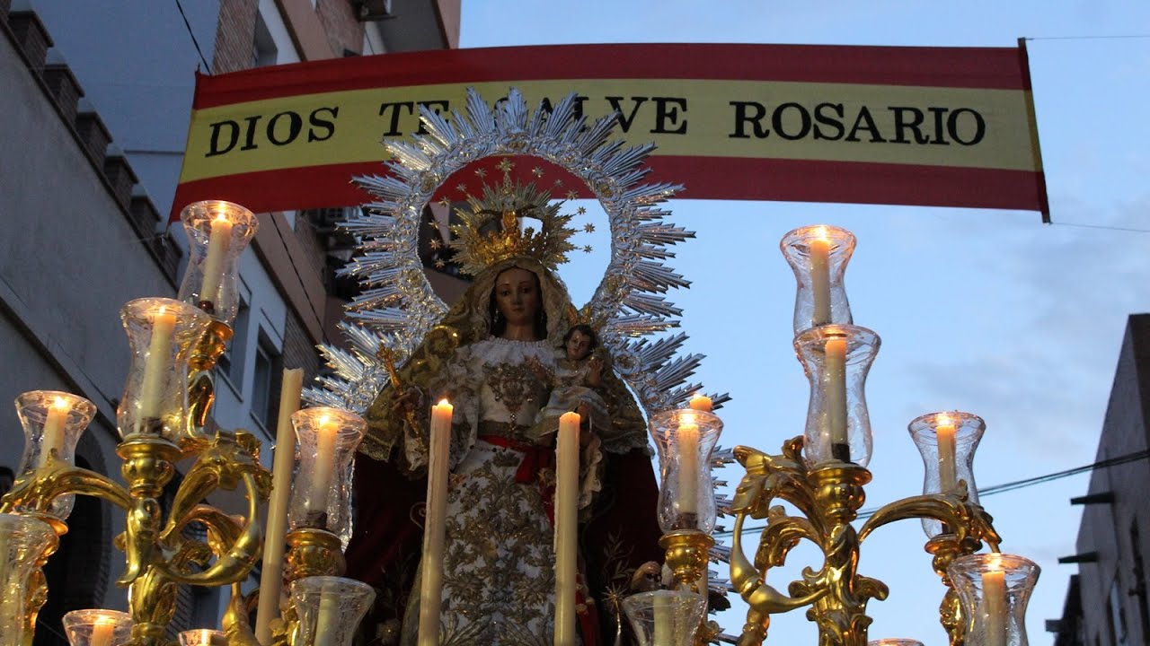 Salida Procesional de la Virgen del Rosario de San Juan de Aznalfarache 2023 | BM Nieves de Olivares