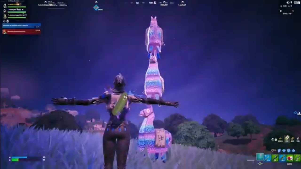 Llama Tower In Team Rumble