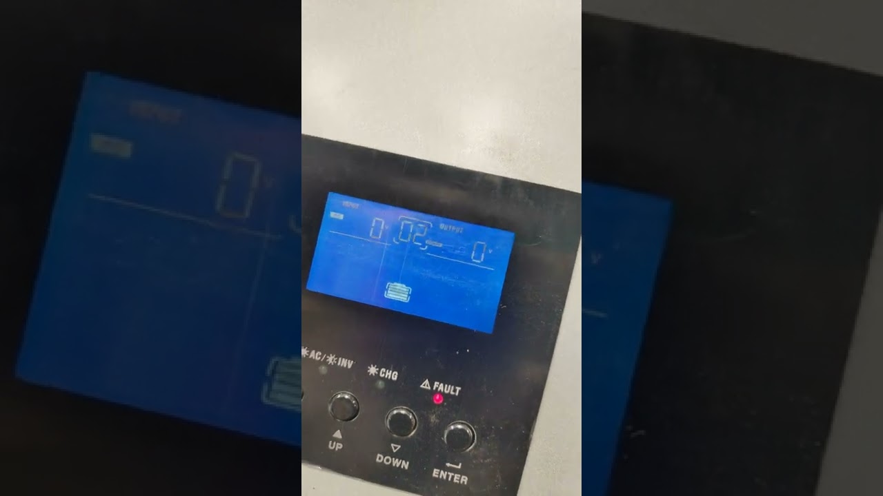 Error 02 - Easun 5kw 24v inverter