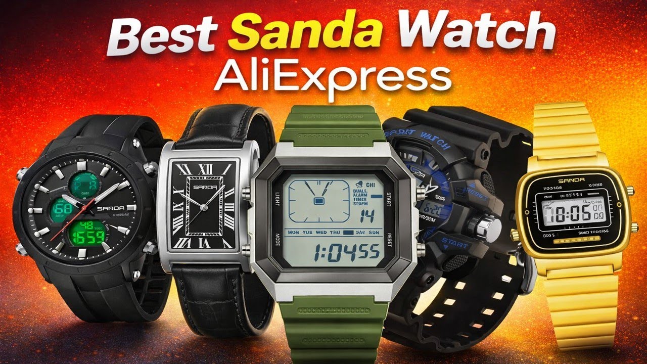 Топ-5 лучших часов SANDA на AliExpress в 2026 году | Доступные и долговечные варианты