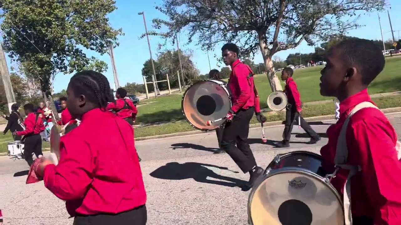 MBYE- marching into a parade