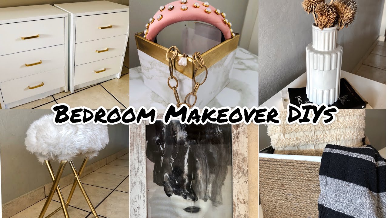 My Bedroom Makeover DIYs | Home Decor | South African Youtuber