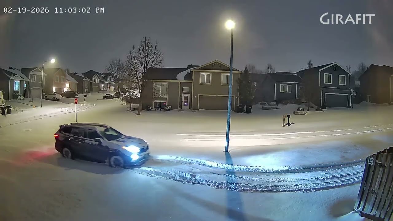 Car Stuck in Snow Feb 19 2026