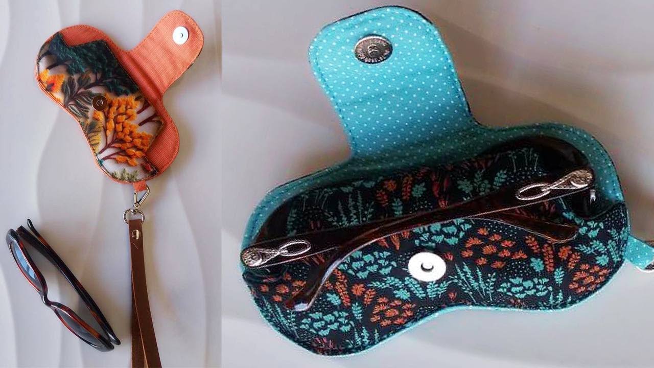 Como fazer PORTA ÓCULOS BARQUINHO Fácil e Rápido com Molde Grátis - Costura Criativa -  DIY