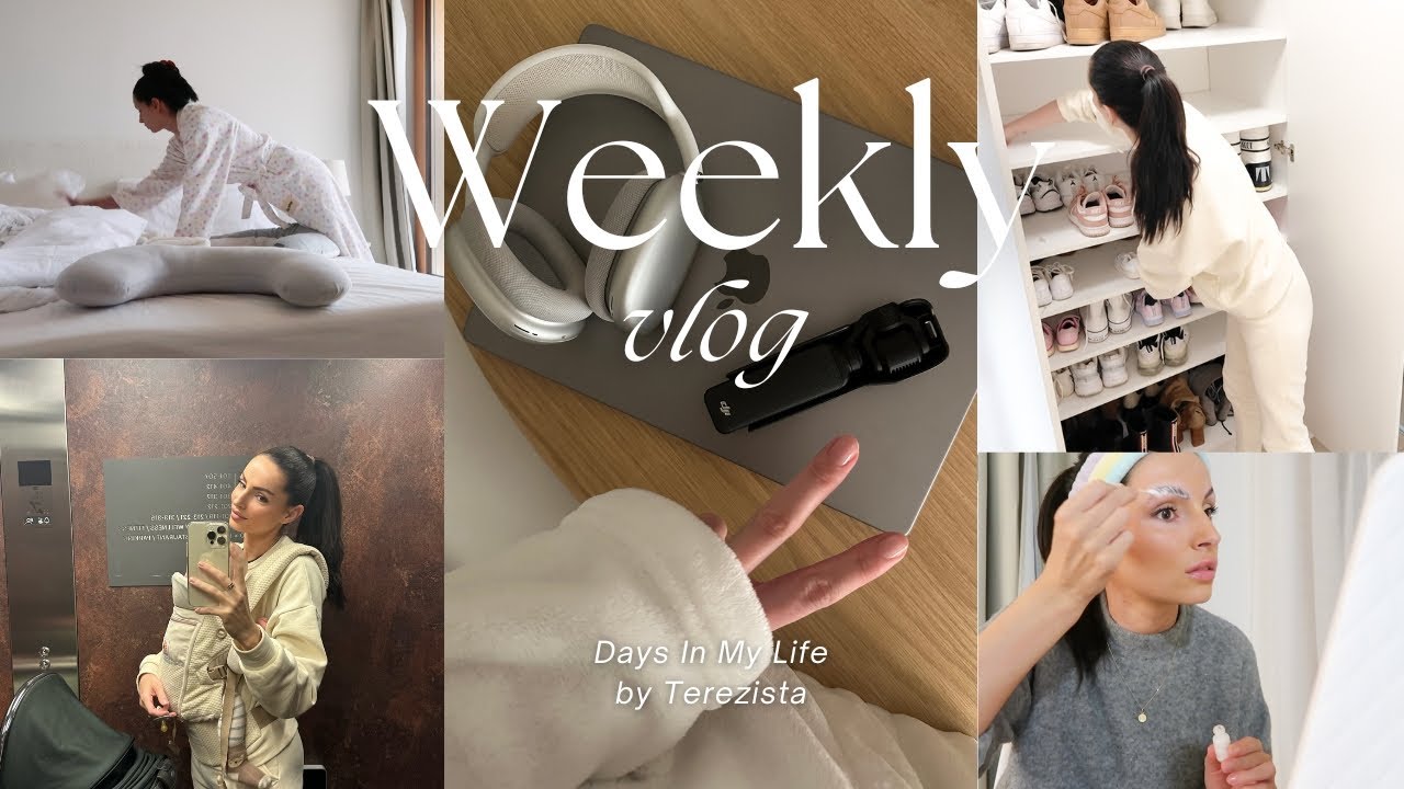 Vlog 118: Dlouhý vlog, úklid botníku, dělám si obočí, výlet na hory, co používám proti padání vlasů.