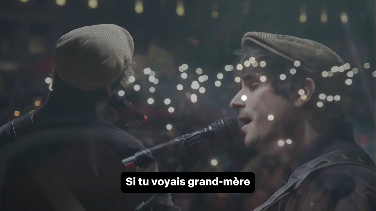 Gauvain Sers - Si tu voyais grand-mère... - Live Place de la République 03/07/24