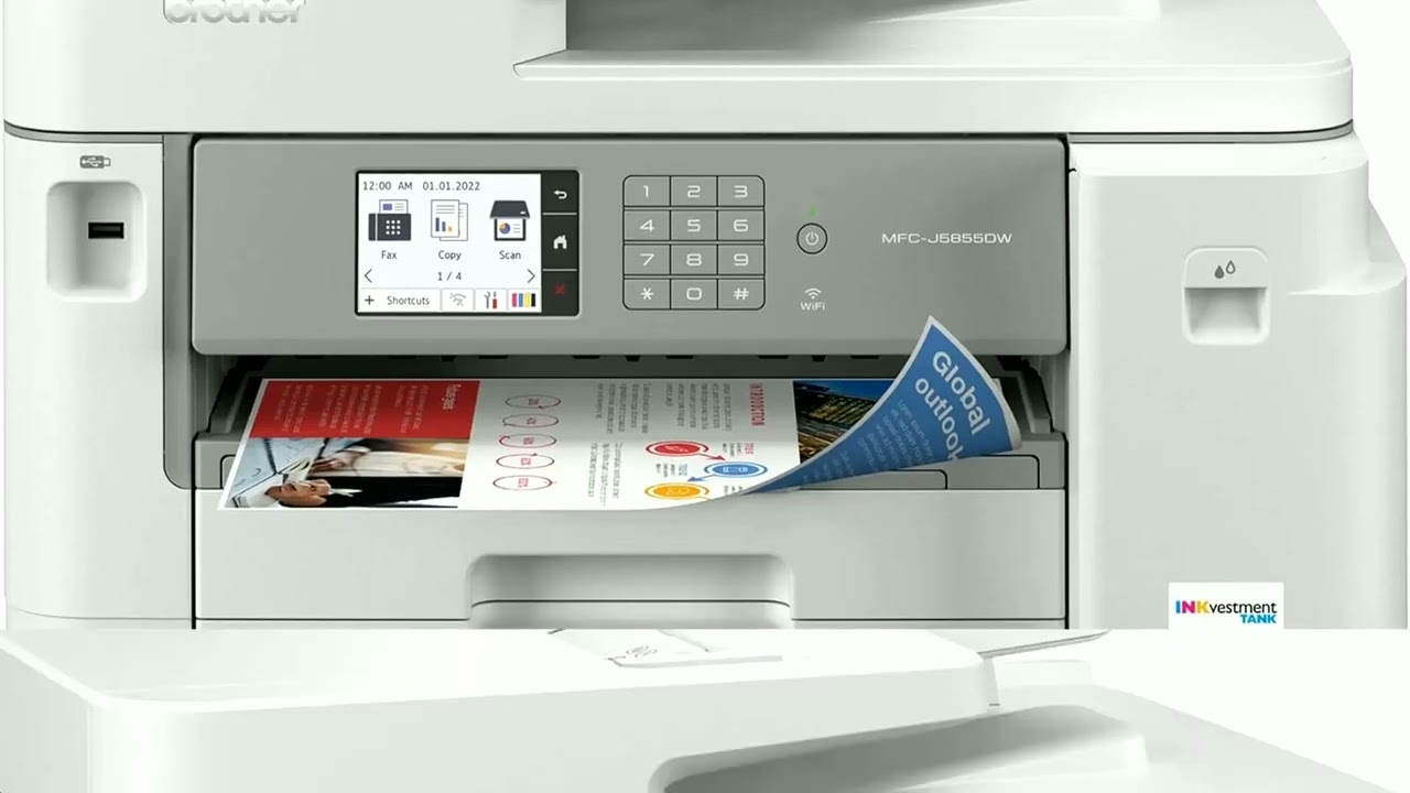 Brother MFC-J5855DW Printer Review: 11x17 Color Printing + 1 Year Ink – Worth It?