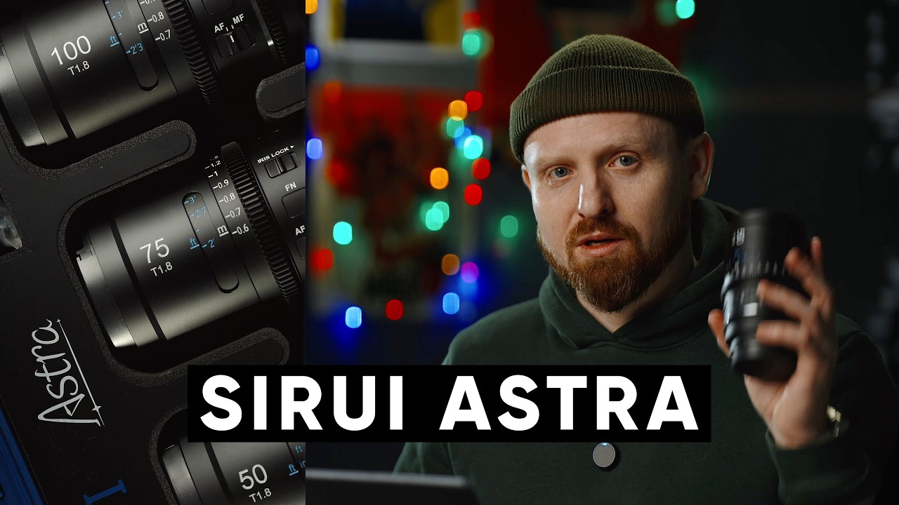 Полный обзор новых Sirui Astra: 50mm, 75mm, 100mm T1.8. Первые полнокадровые анаморфные объективы.