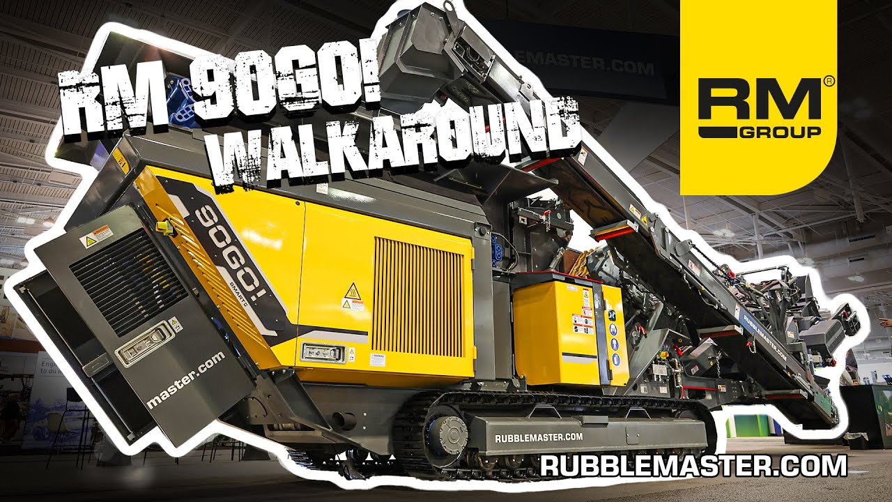 RM 90GO! Mobile Impact Crusher: Machine Walkaround