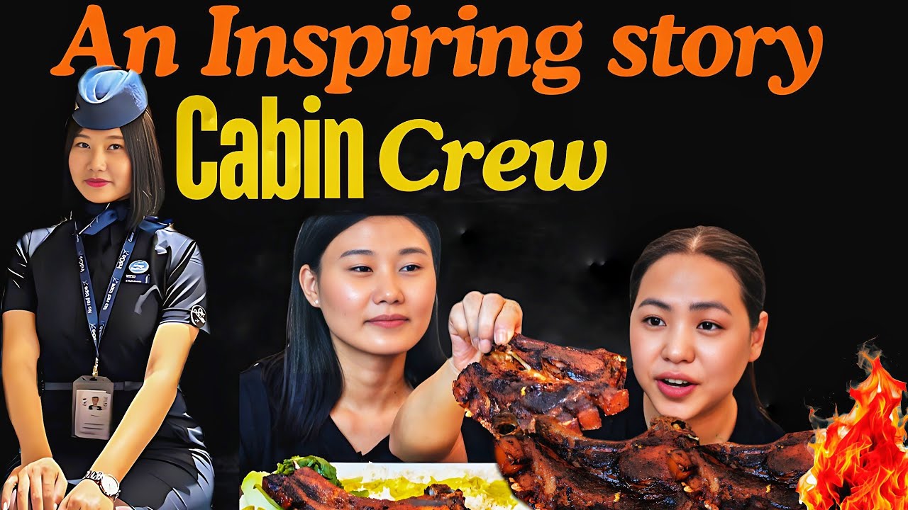 Eating & Talking Show | Cabin Crew&rsquo;s Inspirational Life Story | Pork mukbang 