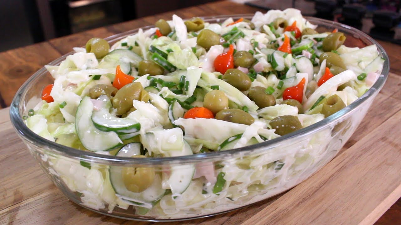 QUEM COMER VAI PEDIR A RECEITA - Salada Refrescante e Deliciosa