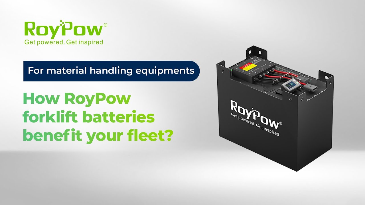 Roypow LiFePO4 Battery for Material Handling Equipments