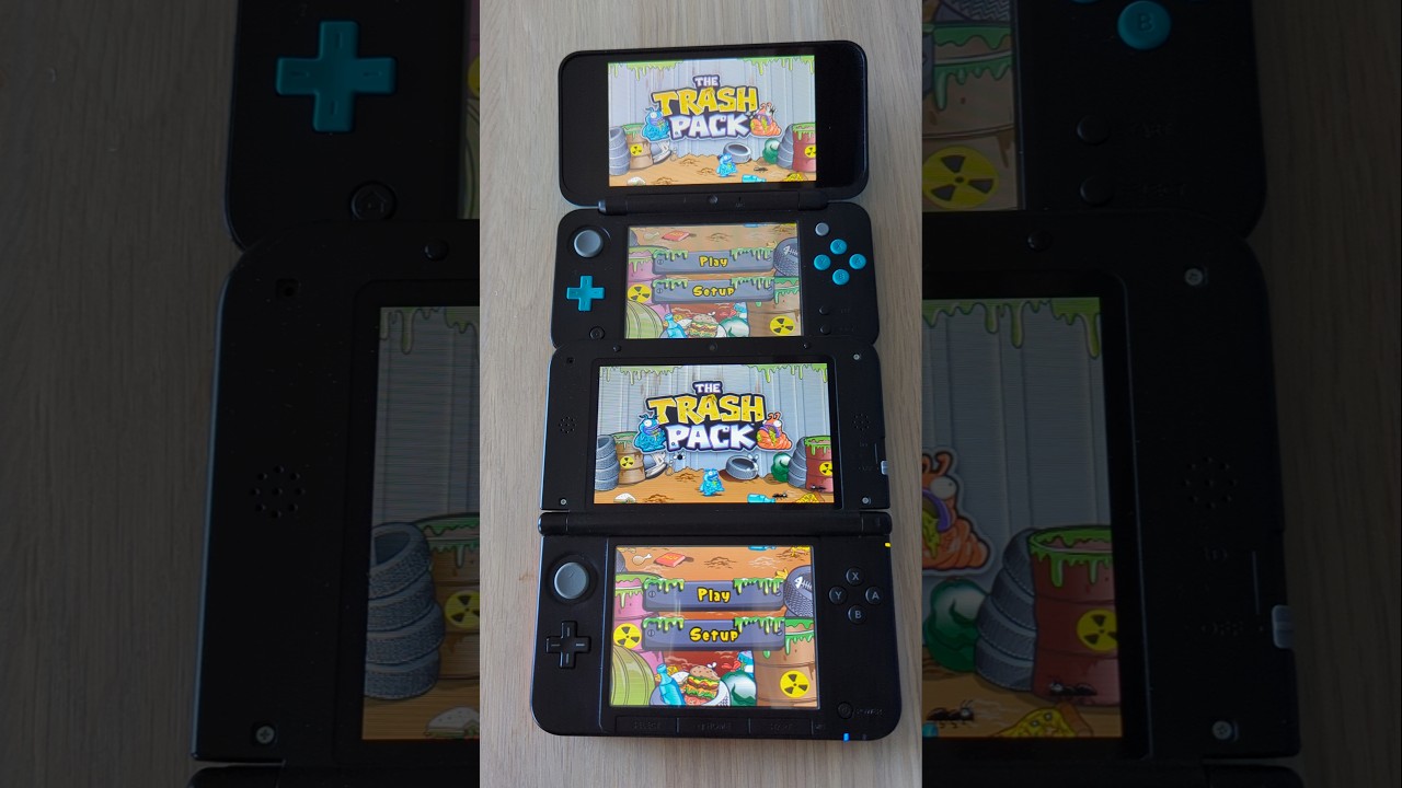 The Trash Pack- Nintendo New 2DS XL vs 3DS XL Speed Comparison