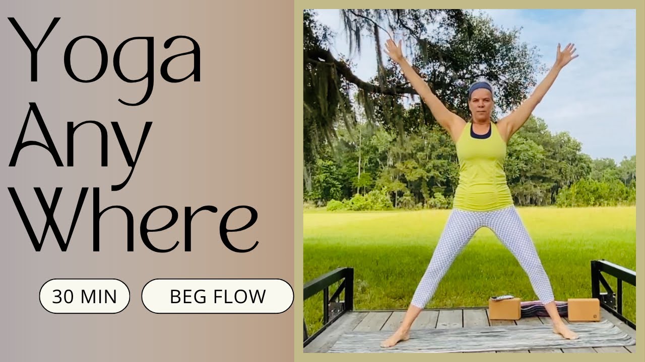 30-Minute Beginner Yoga Flow | Outdoor Farm Yoga Throwback May 31, 2023( @Try Yoga with Elizabeth)
