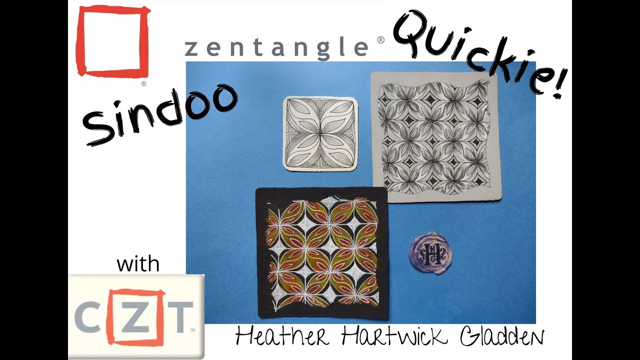 Zentangle® Quickie: Sindoo
