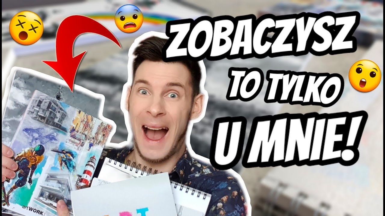 TAKIE ART NOWOŚCI ZOBACZYSZ TYLKO U MNIE! / ARTYSTYCZNE SZKICOWNIKI DO RYSOWANIA - UNBOXING