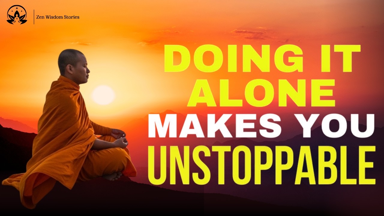 DO IT ALONE Best Ever Motivational Video Buddhism In English Buddhist Teachings