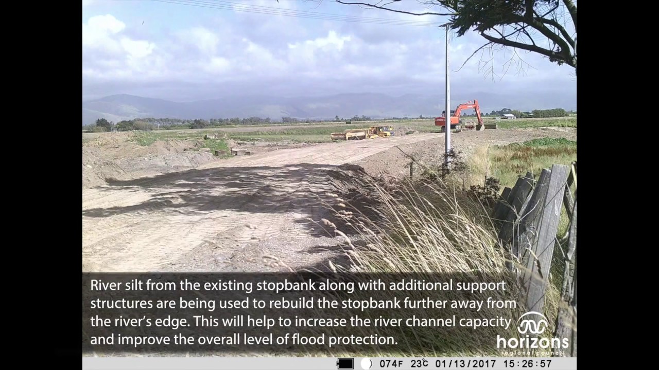 Rangiotu Stopbank Timelapse 012017