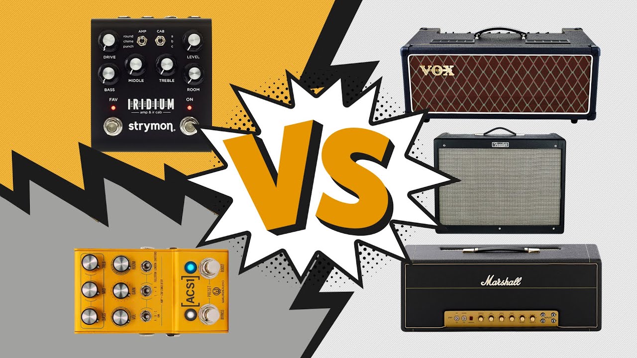 Strymon Iridium vs. Amps and miked Cabs - Audio Comparison (no talking)