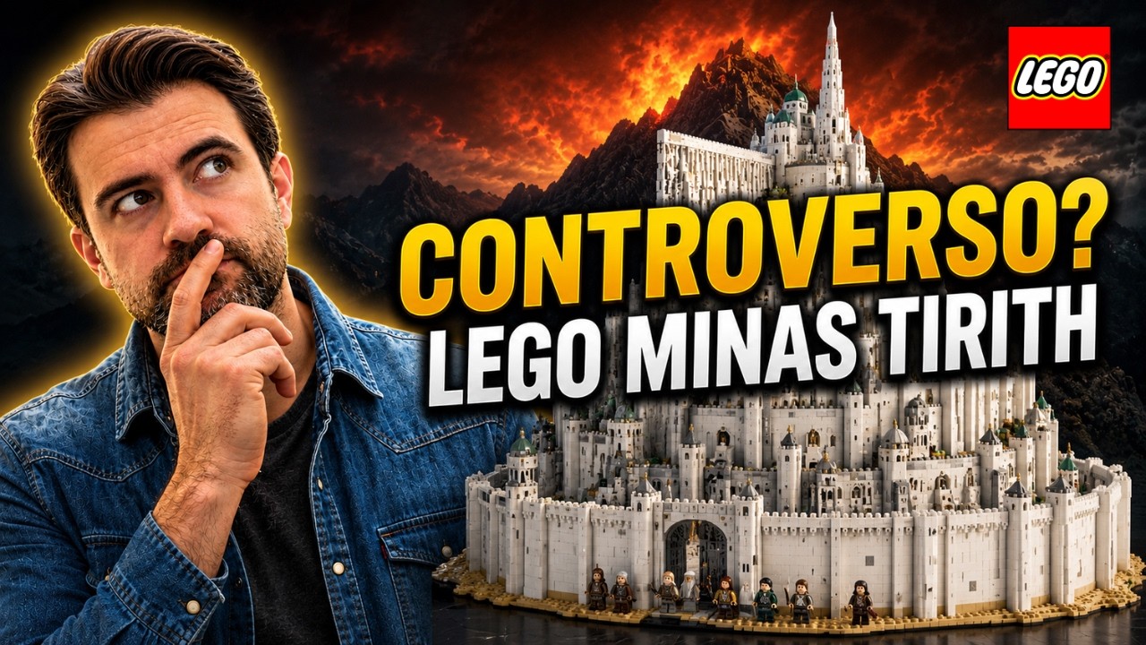 LEGO Minas Tirith : il set pi&ugrave; CONTROVERSO del 2026