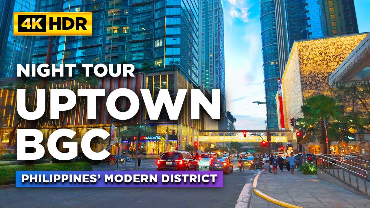 LOOK! Is This the Philippines or Abroad? | Stunning Tour at UPTOWN BGC at Night 2025