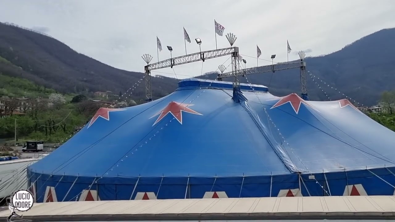 Circo Paolo Orfei più Acquatico -Royal (Martino Bellucci Dell’Acqua) Esterni Avellino 16 aprile 2022