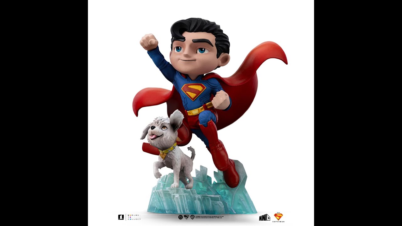 Unboxing the Iron Studios - MiniCo - Superman - Superman & Krypto Statue