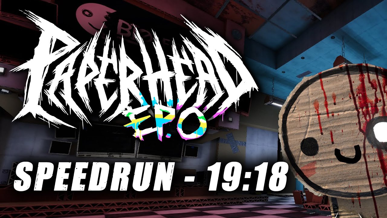 Paperhead Glitchless Speedrun in 