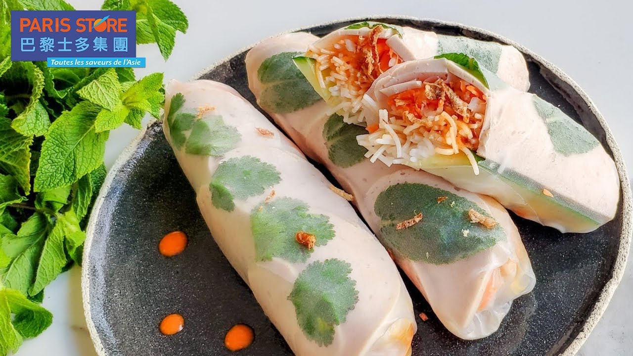 Rouleaux de printemps façon banh mi par Paris Store