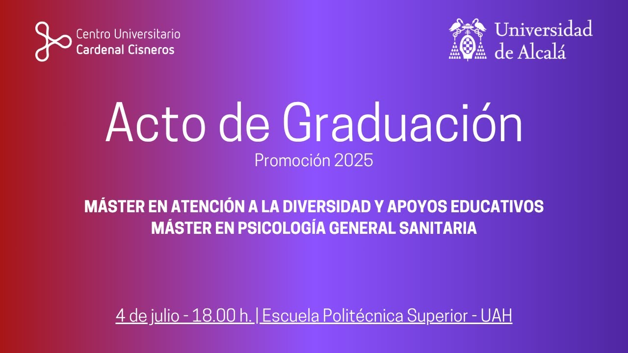 Acto de Graduación CUCC 2025 (4 de julio, 2º Turno)