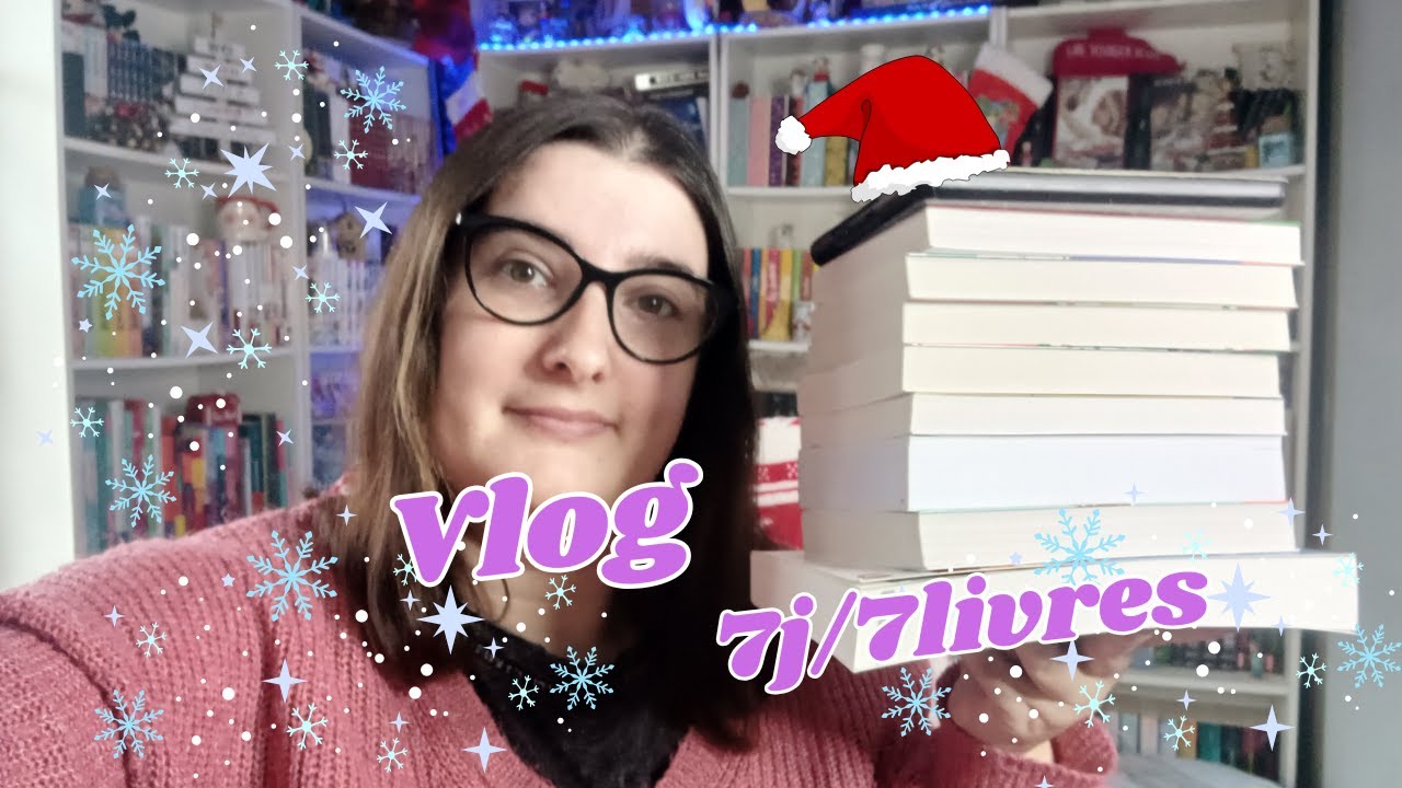 ❄️WEEKLYVLOG : objectif défoncer la PAL de romance de Noel ❄️