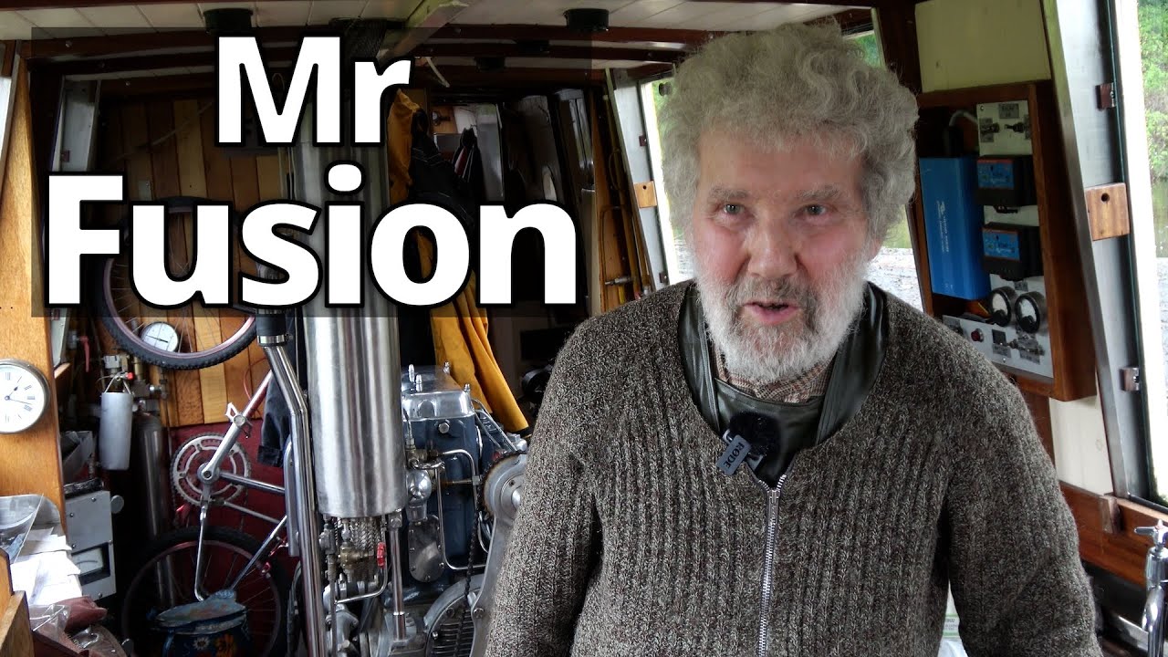 298. The man who built a canal boat out of scrap metal