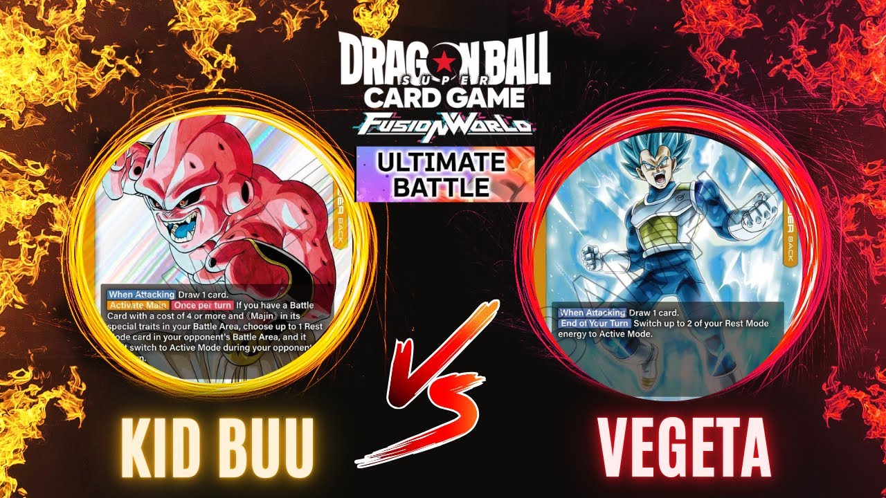 DBFW Ultimate Battle R2 - Kid Buu (Philltastic) v Vegeta (Steptradez) FB08